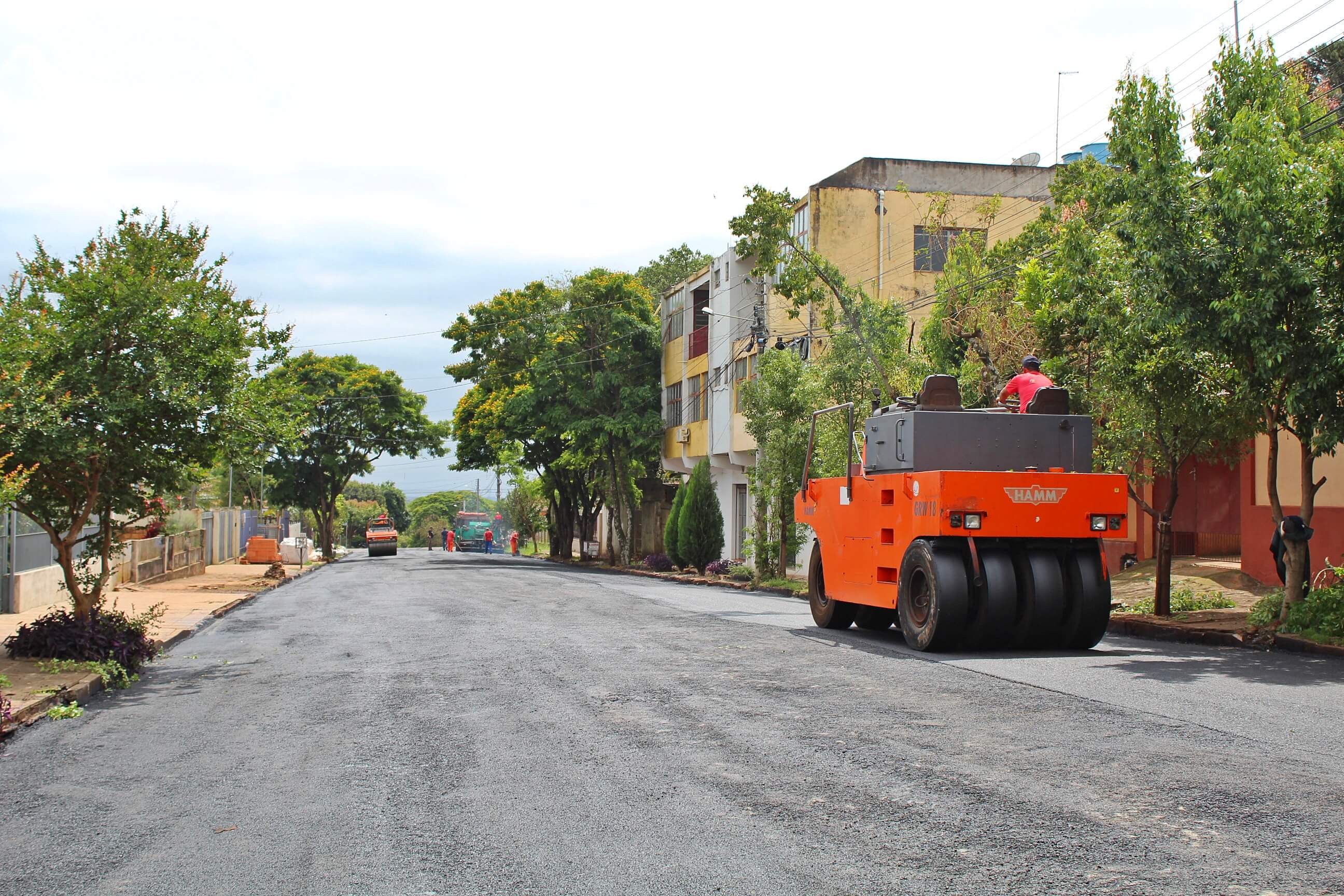 Obras de pavimentação asfáltica continuam em São Luiz Gonzaga
